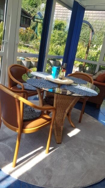 unser gemütlicher Wintergarten