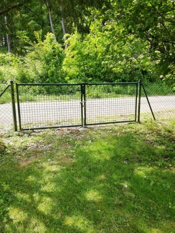 Ausgang zum Wander-/Radwanderweg