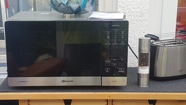 Mikrowelle, Heissluft,Crisp Funktion