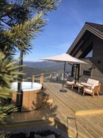 Komf. Ferienhaus ,Ofen, Sauna, Ski Lift 450m, Sandstrand, Pa ...