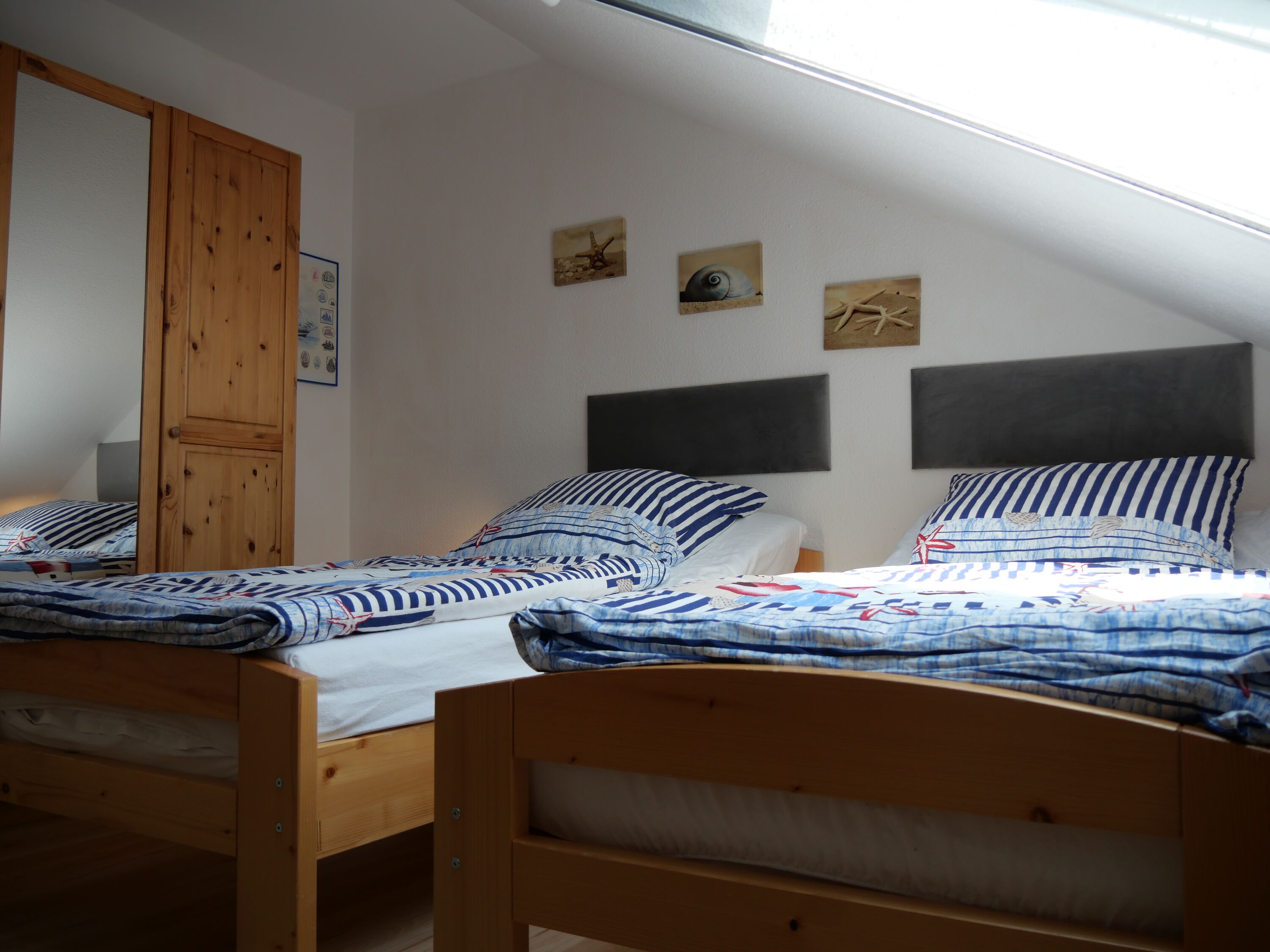 Schlafzimmer OG, zwei einzelen Betten