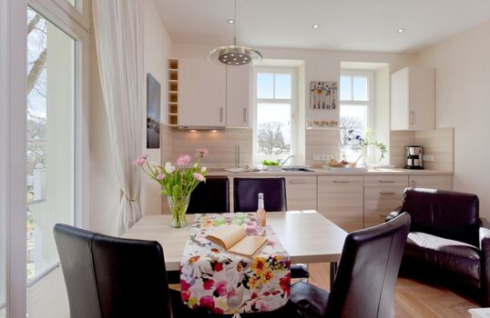 Wohnzimmer und Küche