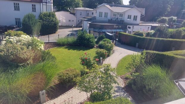 Blick aus dem Küchenfenster