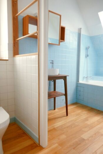 Das obere Badezimmer