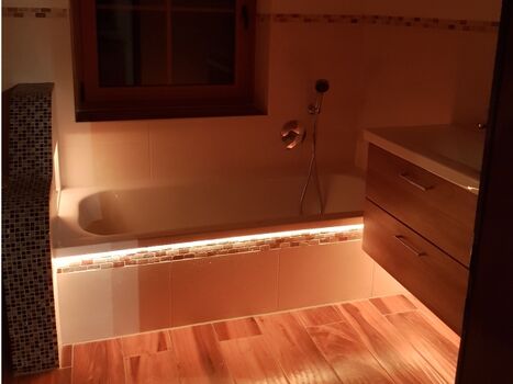 Wellnessbad mit LED