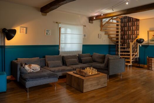 Gemütliche grosse Sofalandschaft