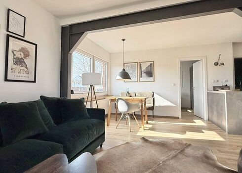 TIDE4 Ferienwohnung Amrum Apartment 2 Wohn- und Essbereich