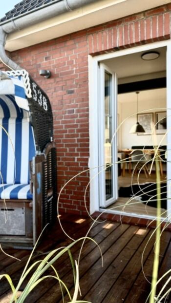 TIDE4 Ferienwohnung Amrum Apartment 2 Terrasse