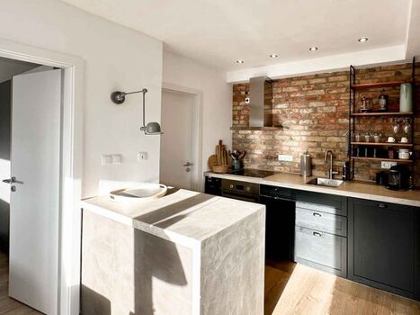 TIDE4 Ferienwohnung Amrum Apartment 2 Küche