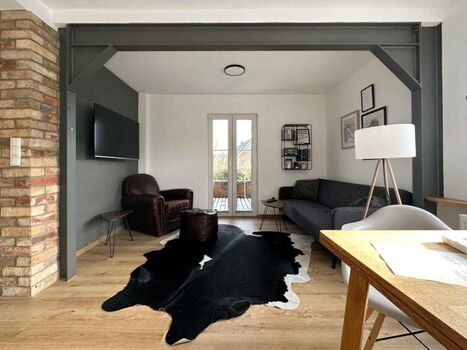 TIDE4 Ferienwohnung Amrum Apartment 2 Wohnraum