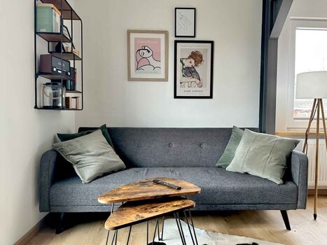 TIDE4 Ferienwohnung Amrum Apartment 2 Wohnbereich