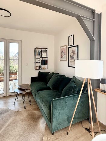 TIDE4 Ferienwohnung Amrum Apartment 2 Wohnbereich