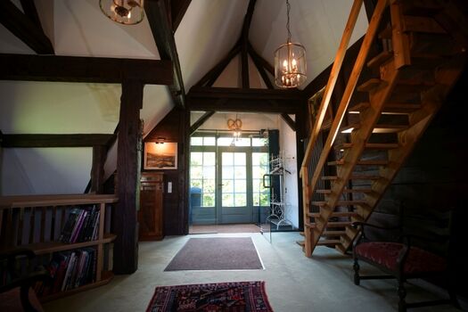 Blick zum Tenneneingang im OG