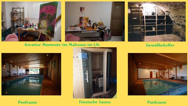 Im Haus nie langweilig