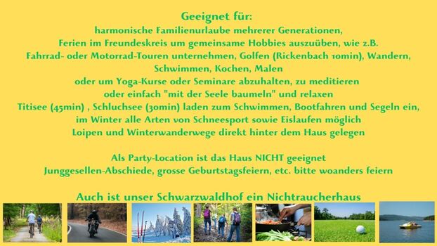 Für Sie, Ihre Familie und Freunde