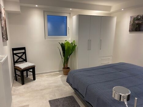 Schlafzimmer Untergeschoss, Boxspringbette 1,80 x 2,00 m