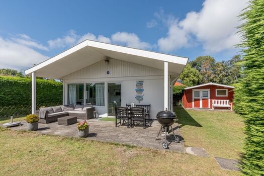 Der schöne Bungalow mit sonnigem, eingezäuntem Garten