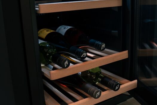 Wein- und Käsekühlschrank inklusive