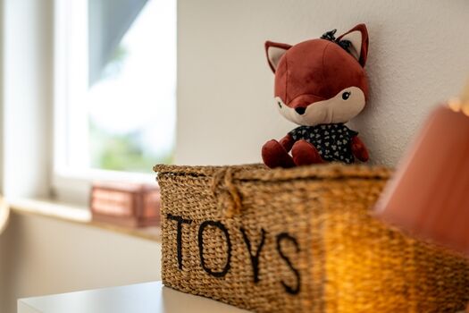 Etwas Spielzeug für die Kleinsten ist auch vorhanden