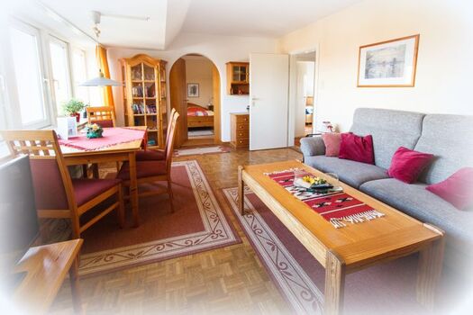 Wohnzimmer Wohnung "Seeblick"
