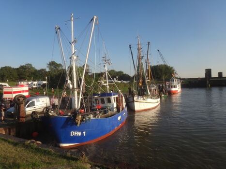 Fischkutter im Dangaster Hafen
