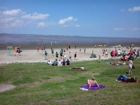 Der Dangaster Badestrand