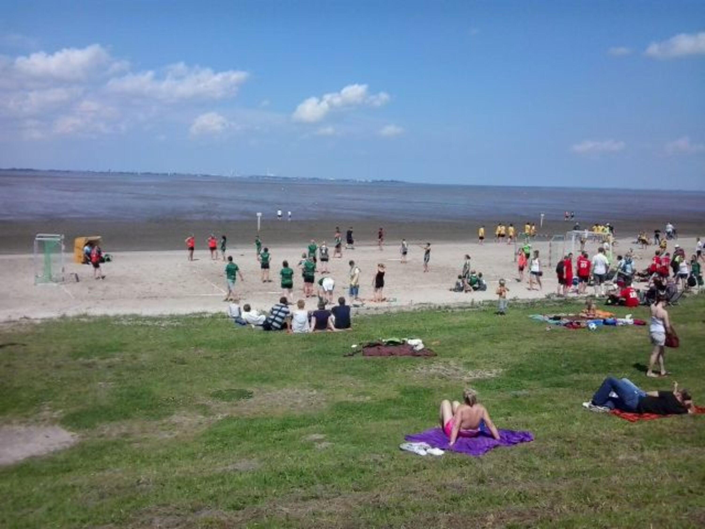 Der Dangaster Badestrand