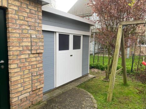 abschließbares Gartenhaus 