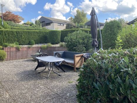 Blick auf die Sonnenterasse