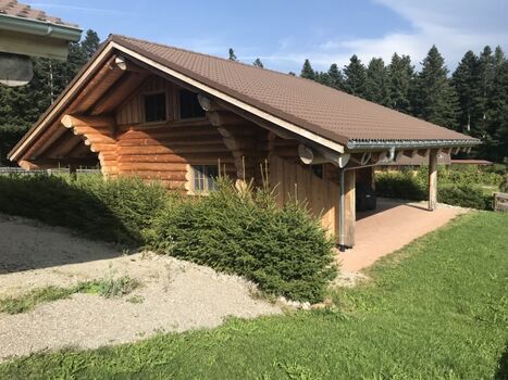 Almhütte "Wiesenglück" - Ansicht Süd-West