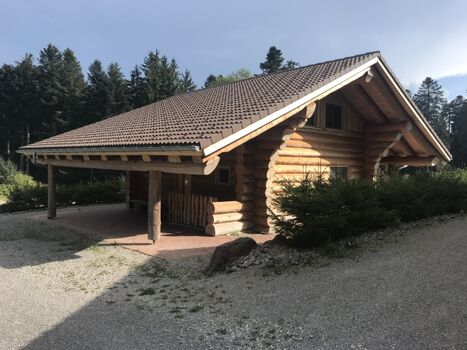 Almhütte "Wiesenglück" - Ansicht Nord-West