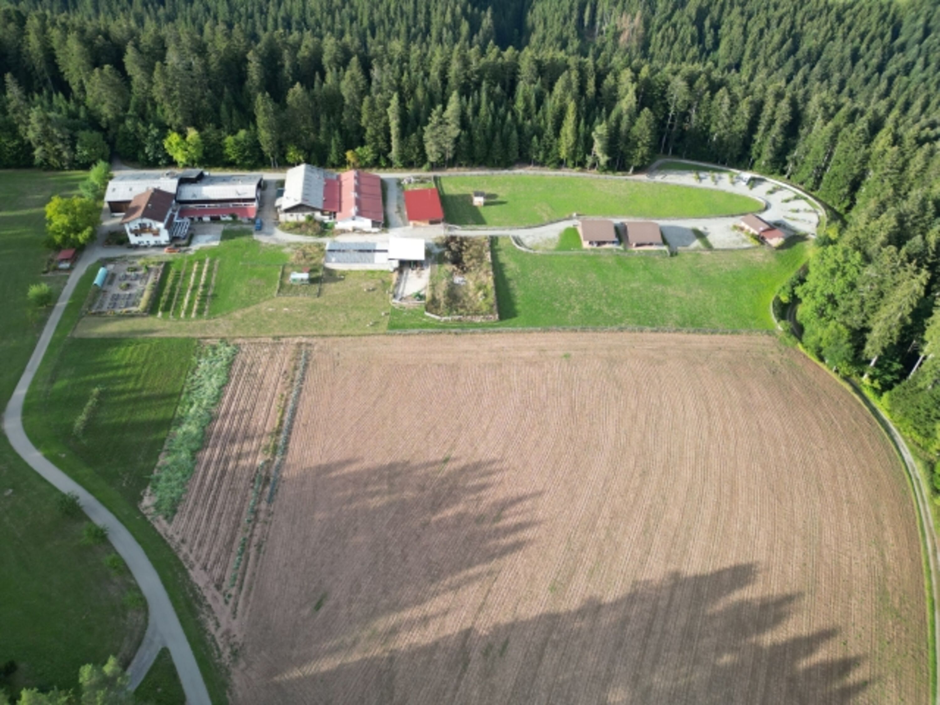 Luftbild Almruhe - Ansicht Süd