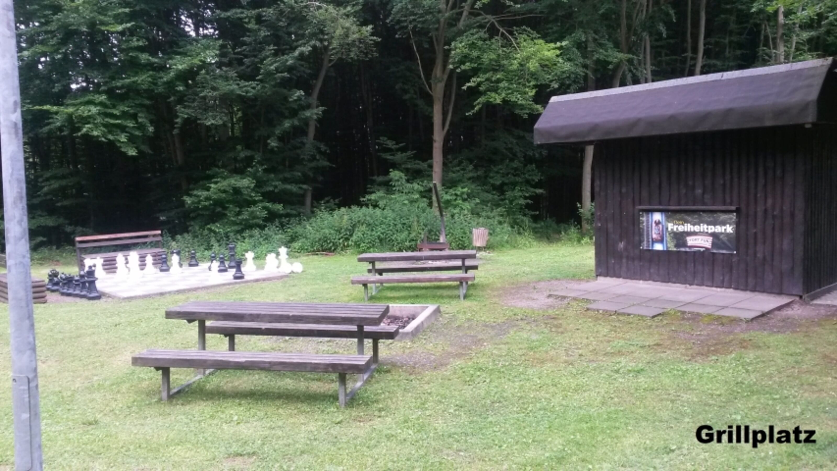 Grillplatz im Ferienpark