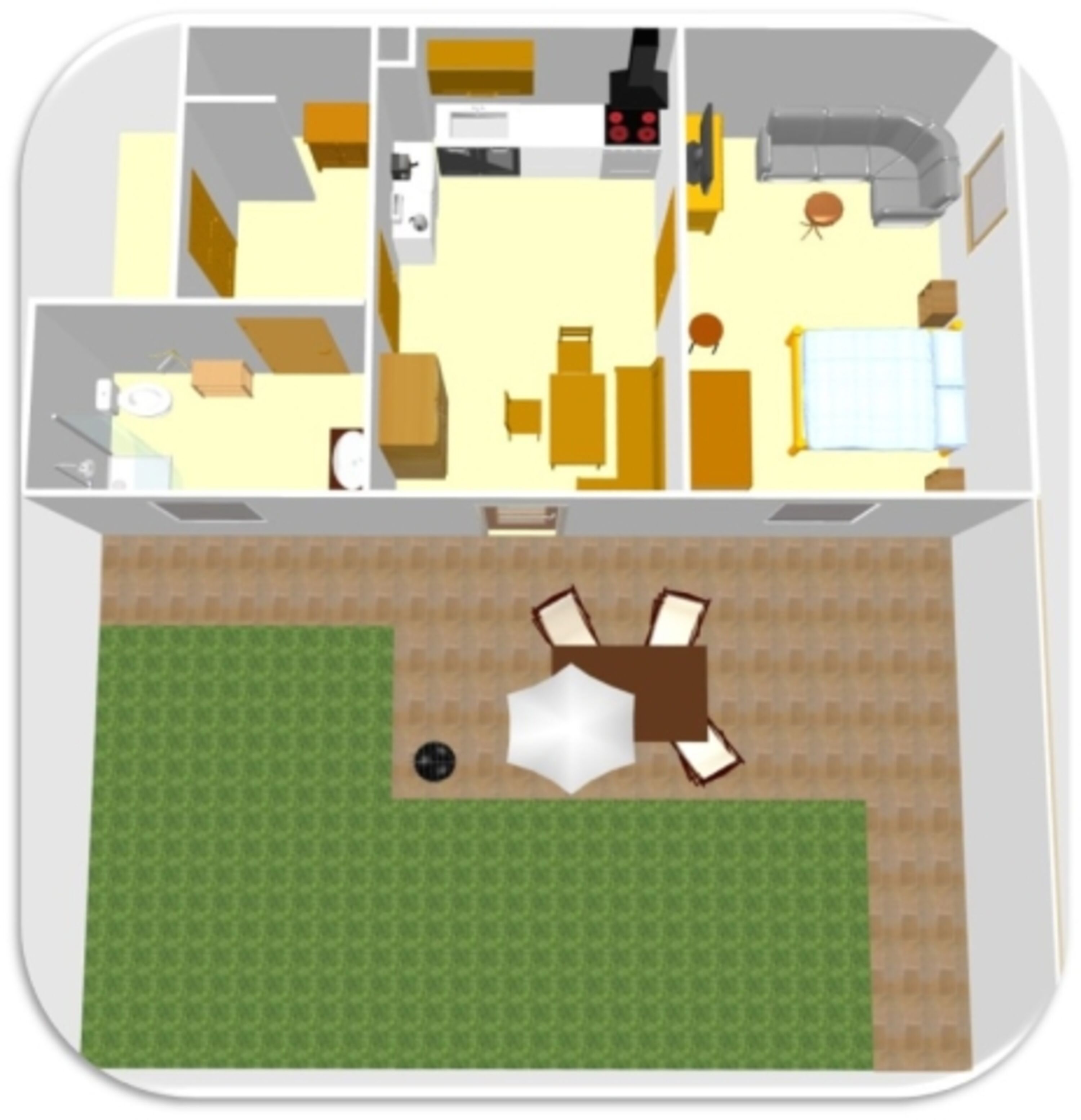 Grundriss Wohnung 