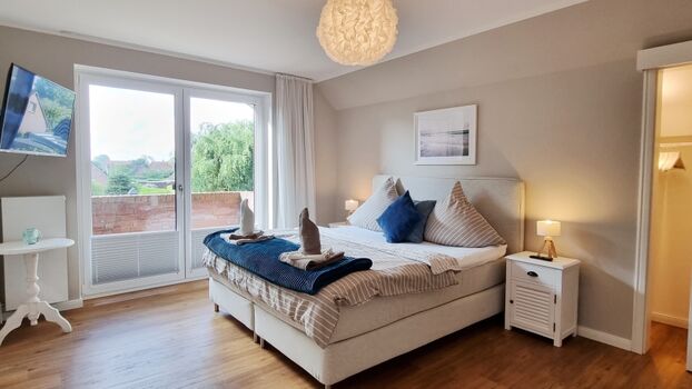 Doppelbettschlafzimmer II mit Bad en Suite