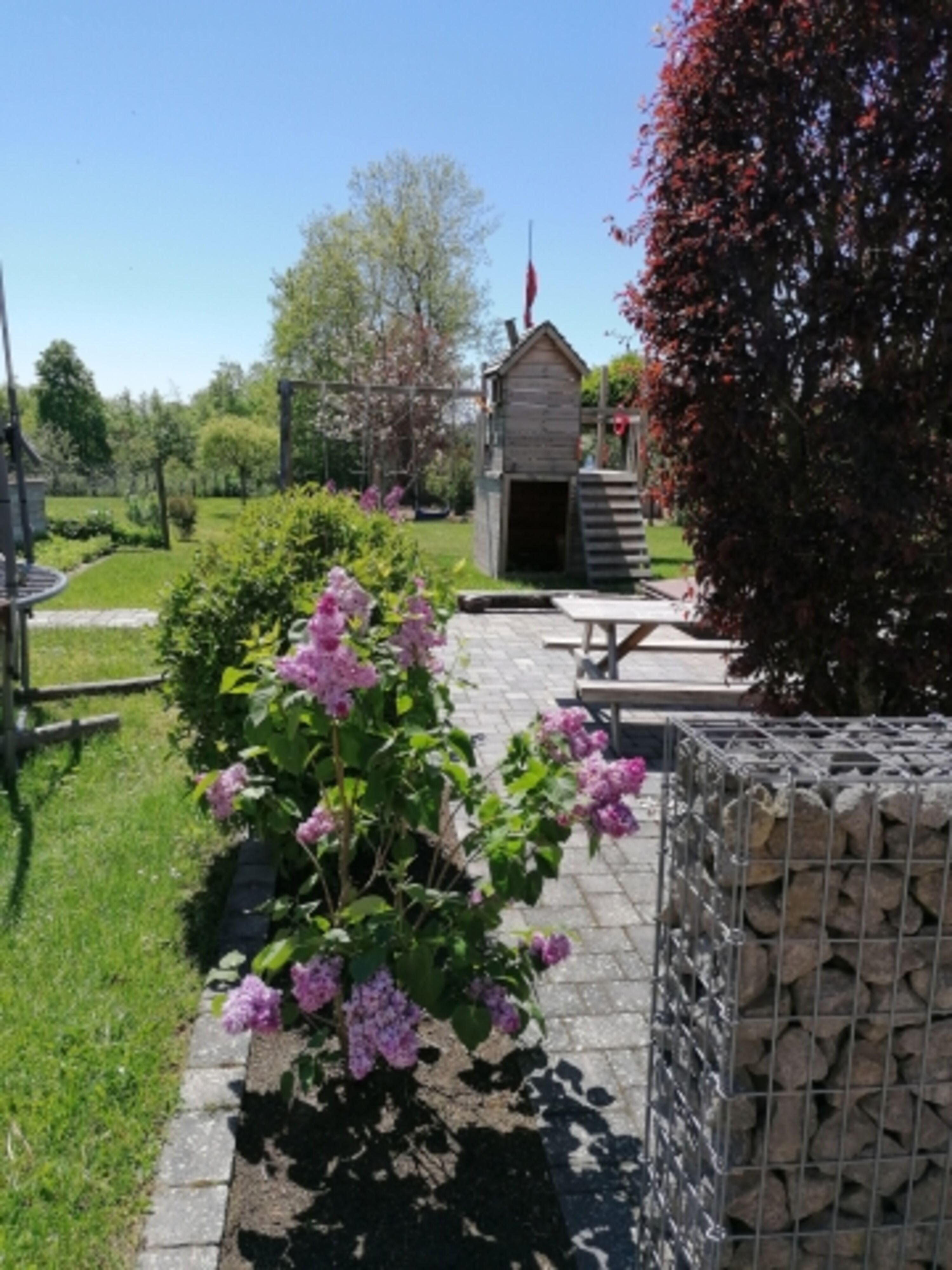 Gartenblick von der Terrasse