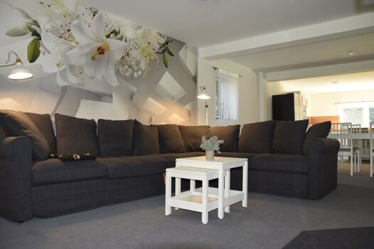 Wohnbereich mit Schlafsofa