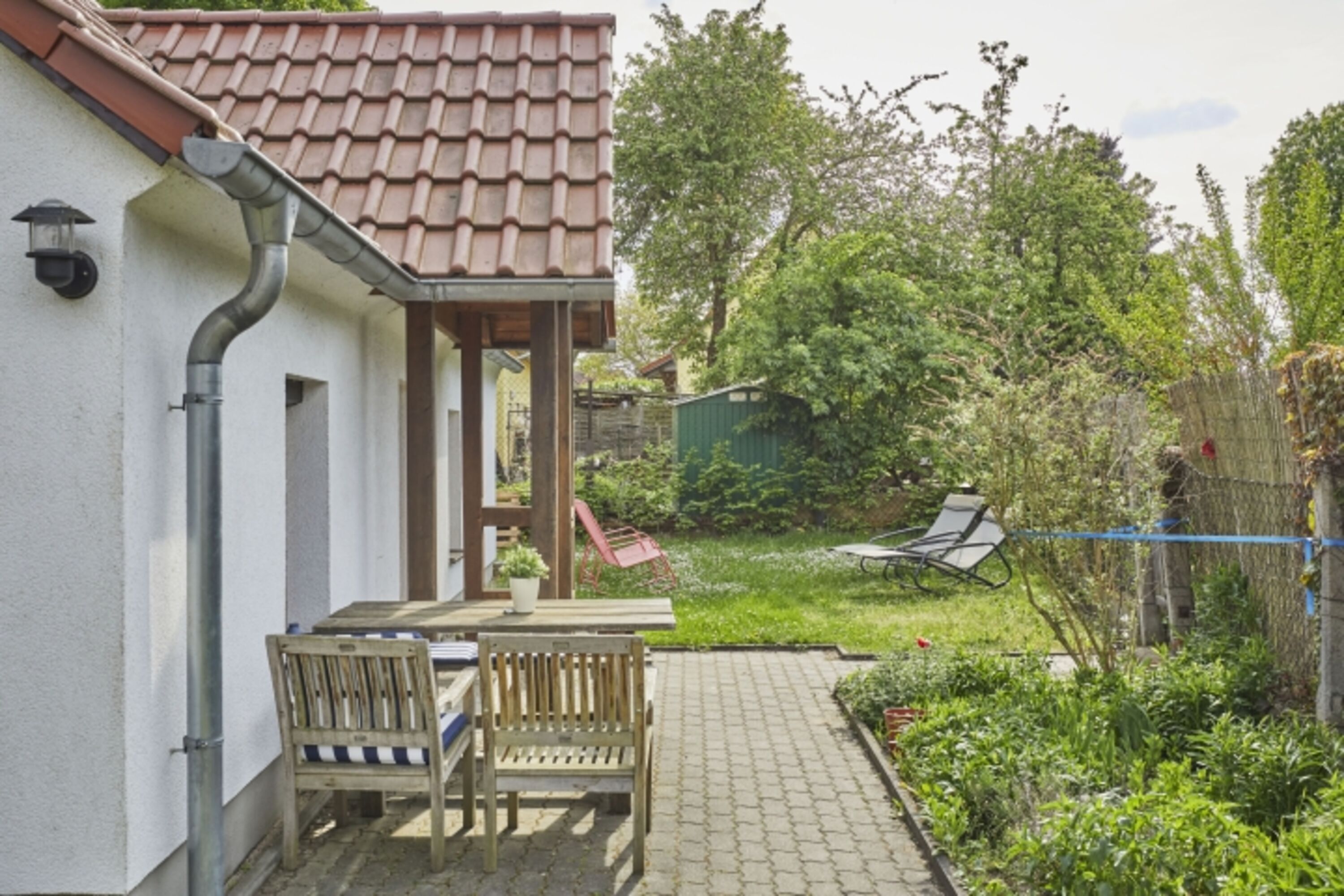 Ferienhaus Terrasse