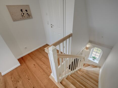 Treppenhaus mit Abstellraum