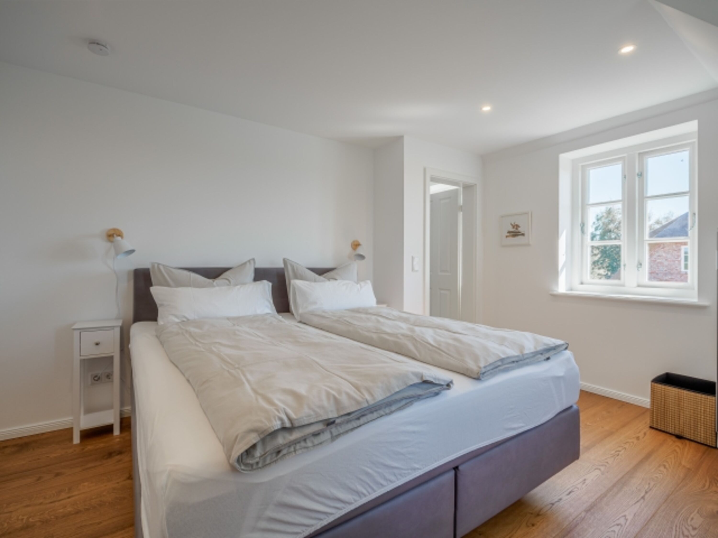 Schlafzimmer OG mit Bad en Suite