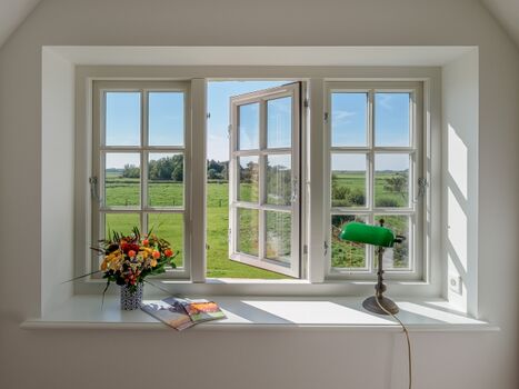 Blick aus dem Obergeschoss