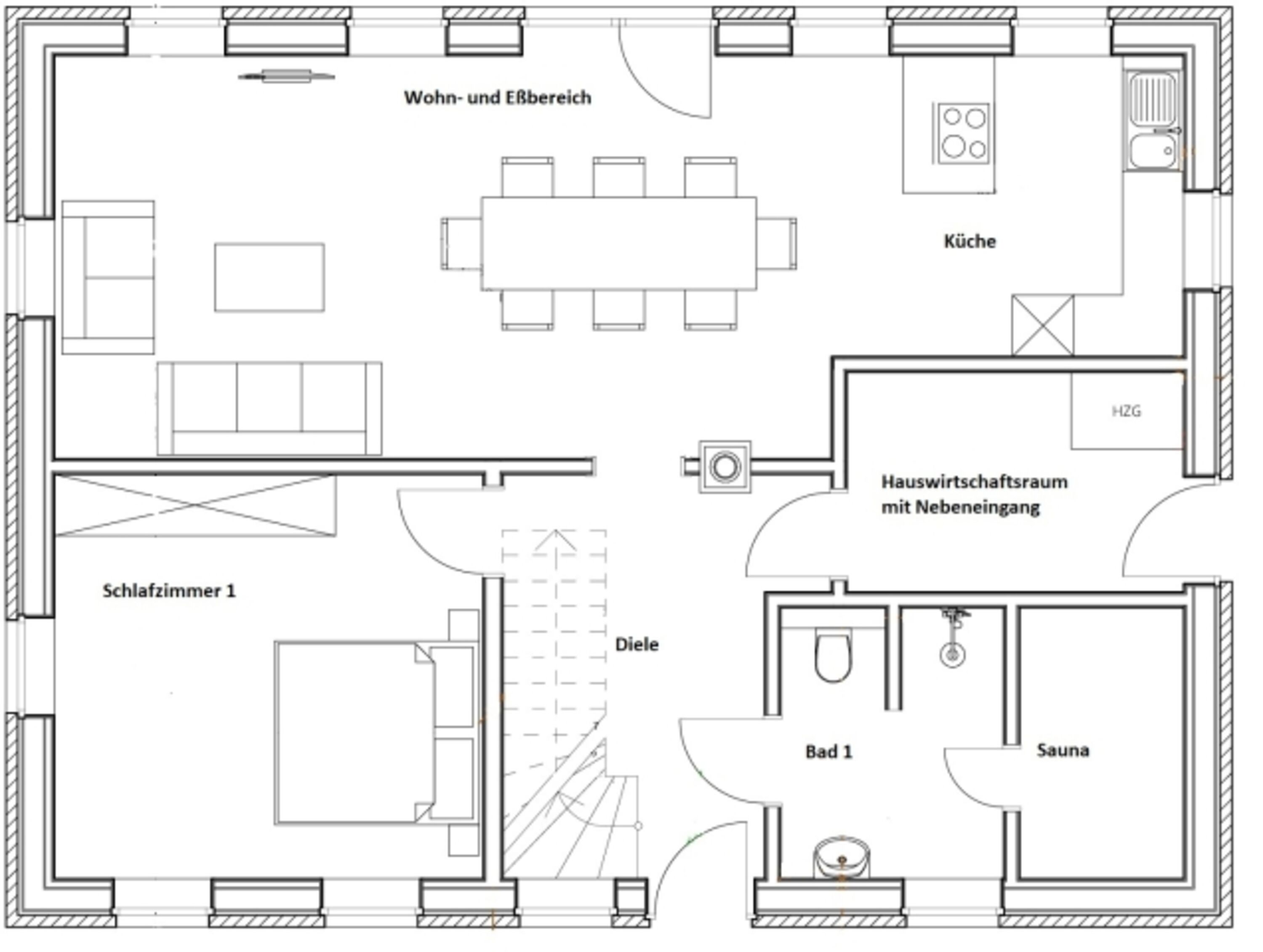 Grundriss EG