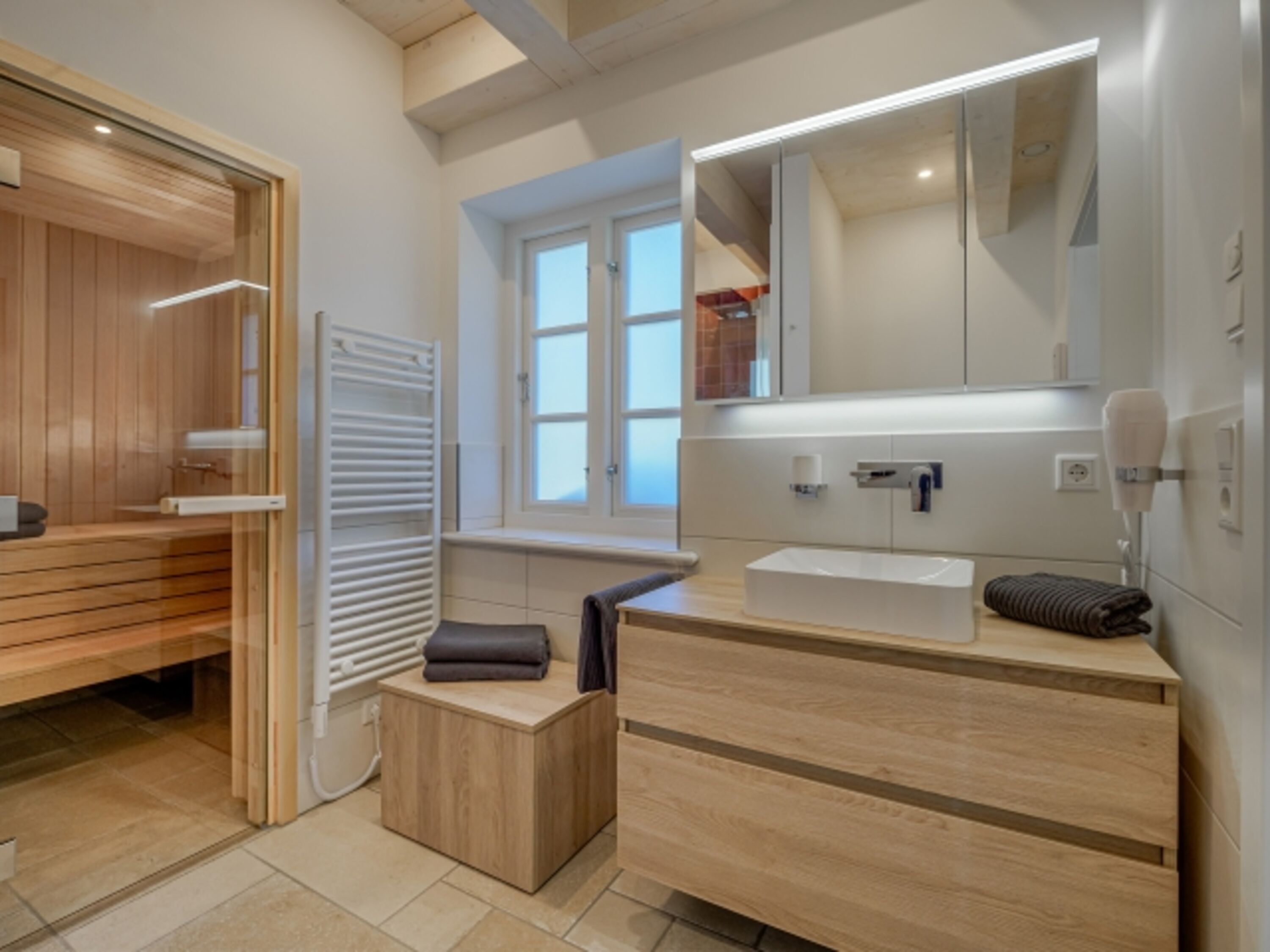 Bad EG mit Sauna