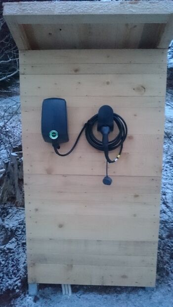 Wallbox für E-Autos gegen Gebühr