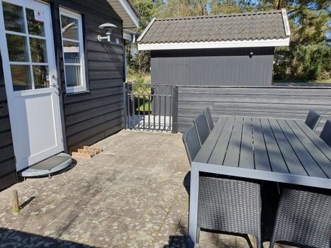 Geschlossene Terrasse