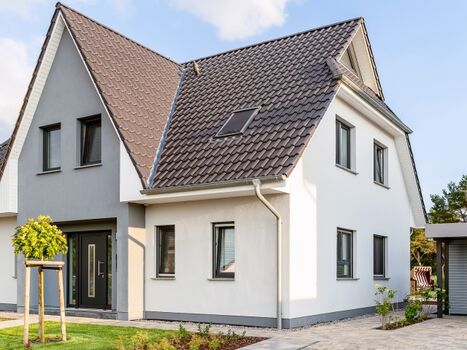 Haus von der Frontansicht