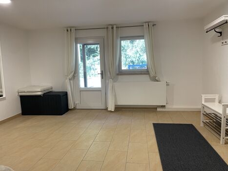 Separter Eingangsbereich