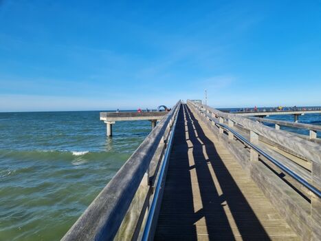 Seebrücke im Februar