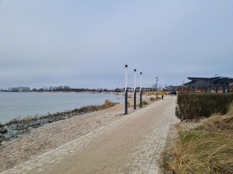 Der Binnensee im Winter