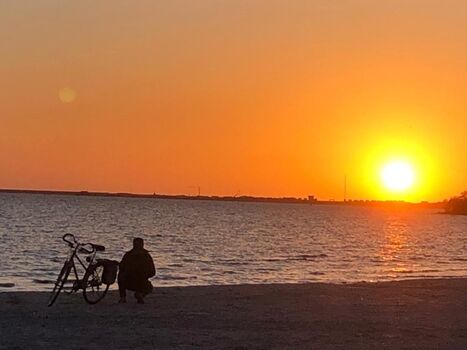 Sundown Makkumer Strand